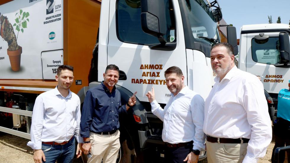 Αθήνα: Νέα ηλεκτρικά απορριμματοφόρα με 140 χλμ. αυτονομία και οθόνη αφής!